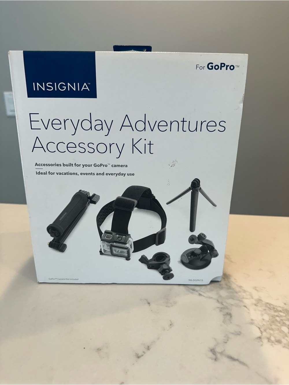 Insignia Everyday Adventures Accessory Kit for GoPro - Black